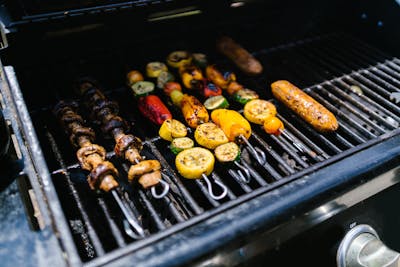 grilled vegetable kababs