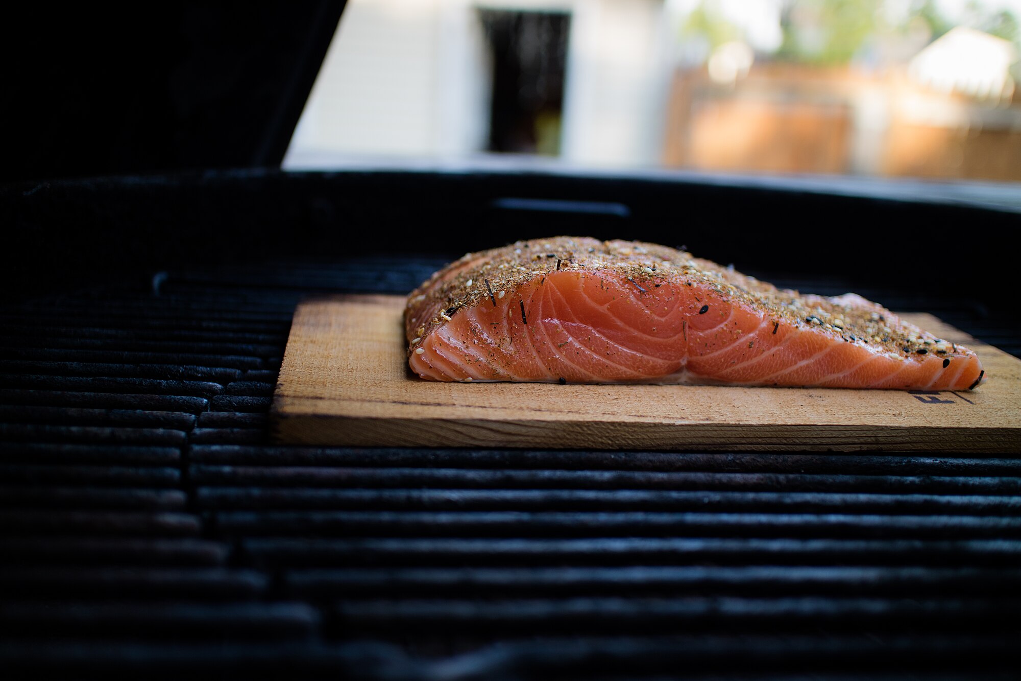 grilled salmon