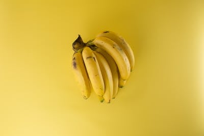 A bunch of bananas for mental health stress relief and good mood