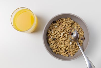 A variety of whole grains for mental health stress relief and good mood