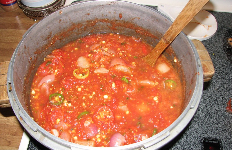 Salsa and Sour Cream